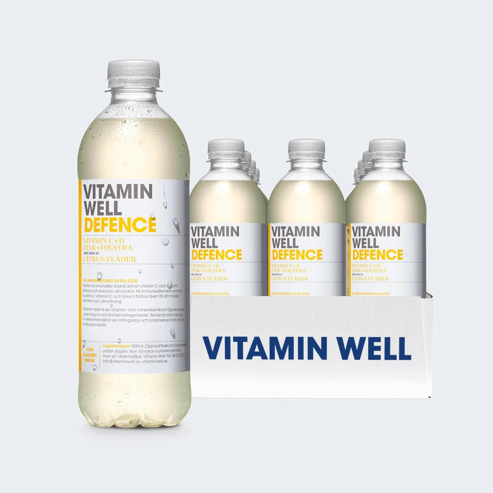 Vitamin Well Defence 500 ml – 12-pack