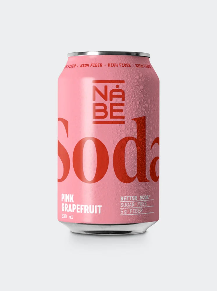NÅBE Soda Pink Grapefruit 330 ml – 12-pack