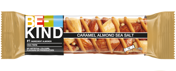 BE-KIND® Caramel Almond & Sea Salt Bar 40g