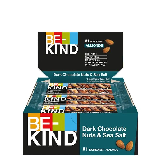 BE-KIND® Dark Chocolate Nuts & Sea Salt Bar 40g