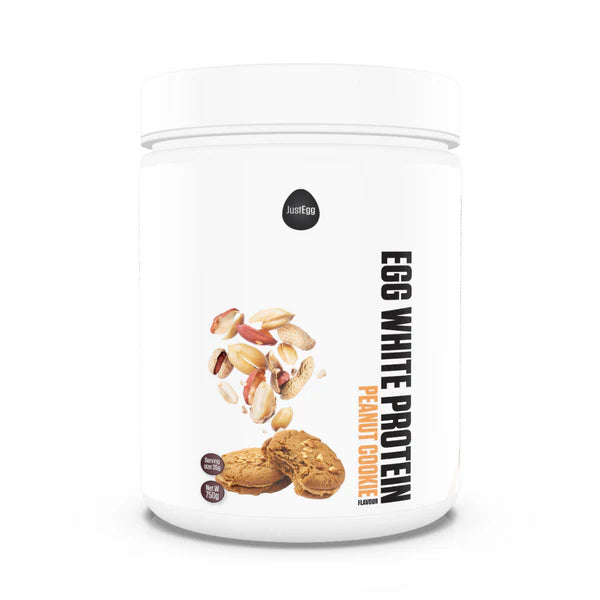 JustEgg Egg White Protein 750 g – Peanut Cookie