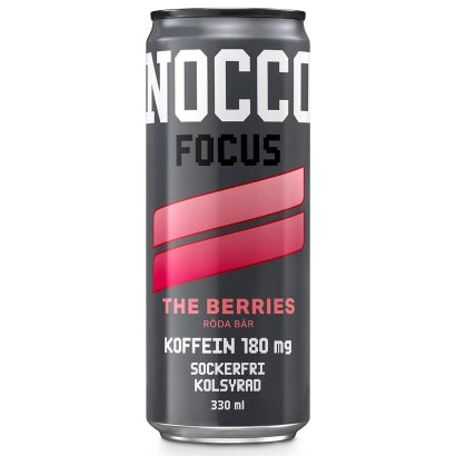 NOCCO FOCUS The Berries 330 ml – 24-pack
