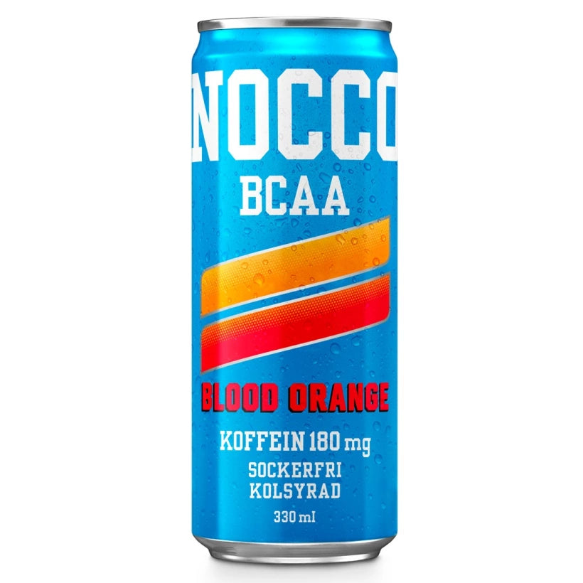 NOCCO BCAA Blood Orange 330 ml – 24-pack