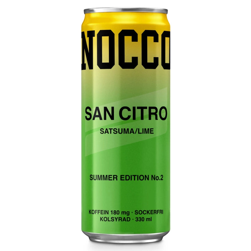 NOCCO BCAA San Citro 330 ml – 24-pack