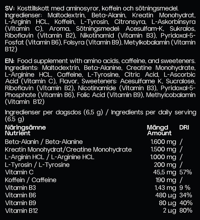 Pre-Workout Booster –| Nord Shot