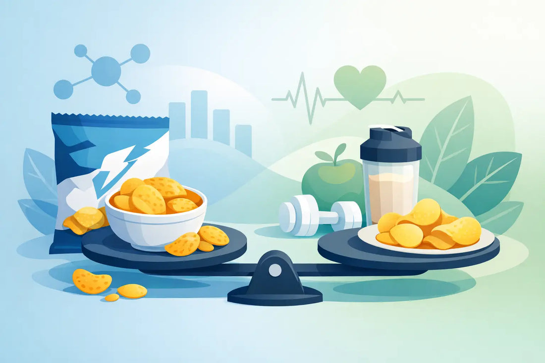 Proteinchips som nyttigare snacks?