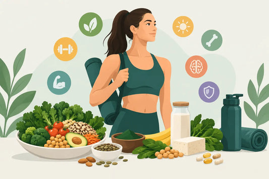 Vilka vitaminer behöver veganer som tränar?
