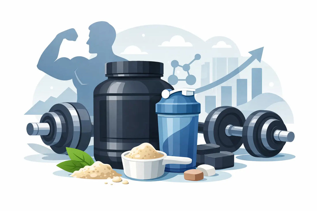Bästa proteinpulver för muskelbygge 2025