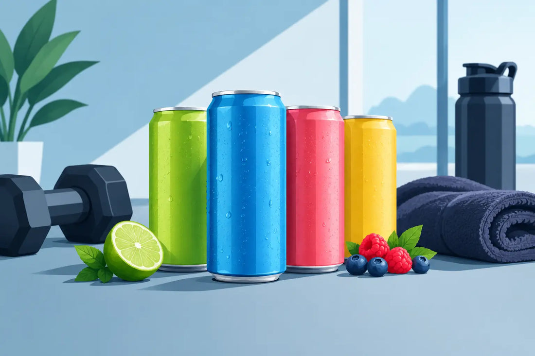 Bästa energidrycker utan socker för träning