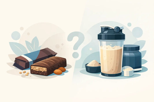 Proteinbar eller proteinshake som mellanmål?