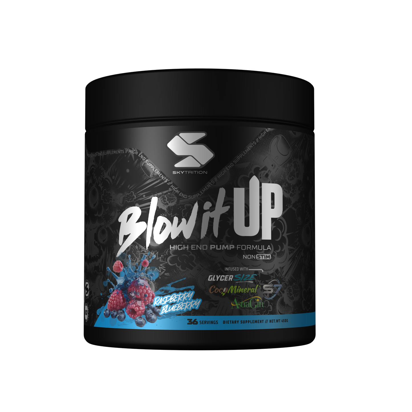 BlowitUP - Non Stim Pump PWO - 450g