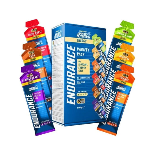 Applied Nutrition Endurance Isotonic Energy Gel Variety Pack 6 x 60 g