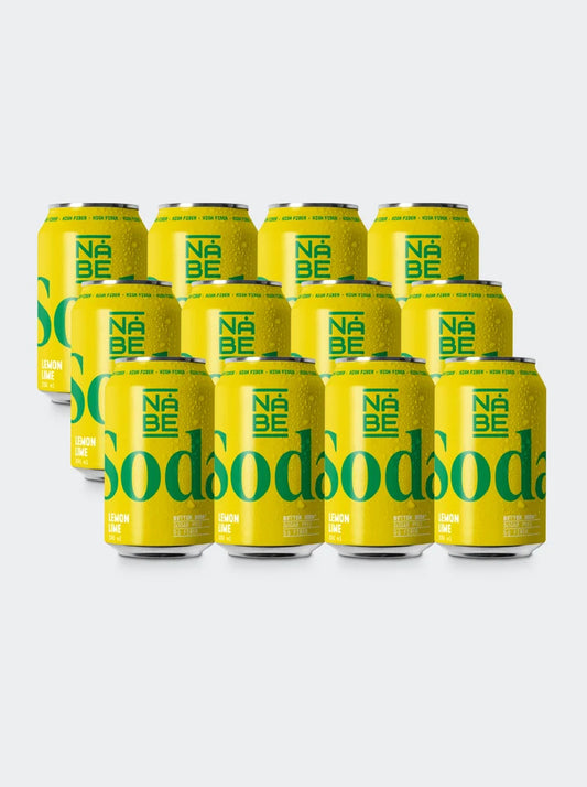 NÅBE Soda Lemon Lime 330 ml – 12-pack