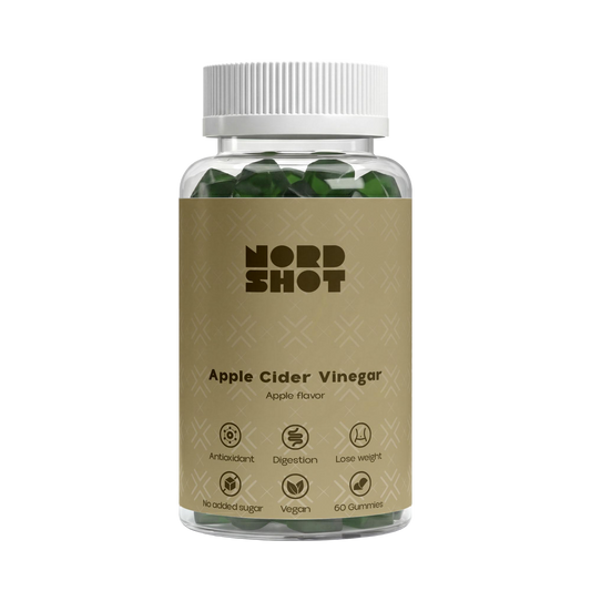 Apple Cider Vinegar Gummies – 60 veganska gummies | Nord Shot