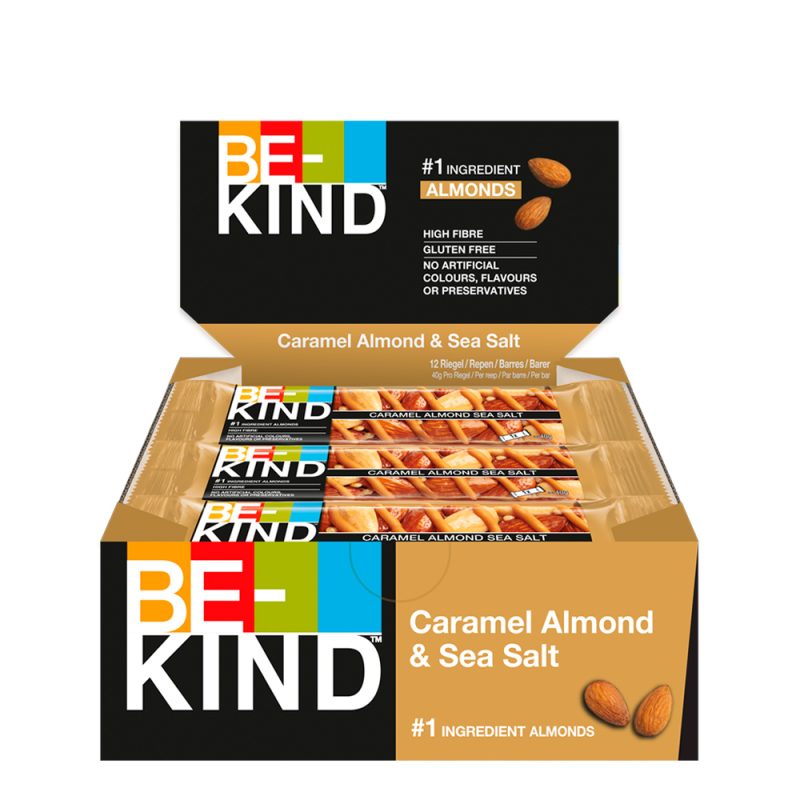BE-KIND® Caramel Almond & Sea Salt Bar 40g