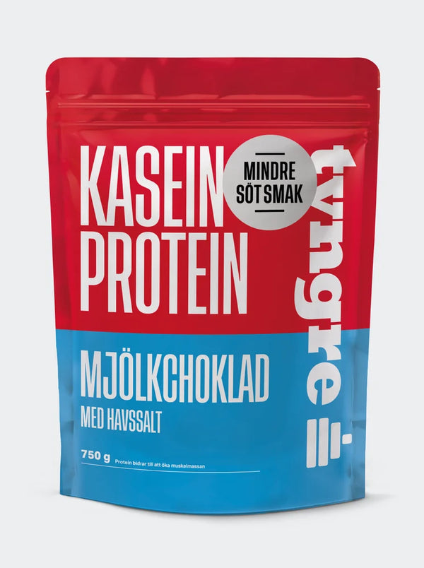 Tyngre Kasein Mjölkchoklad Havssalt Mindre Söt