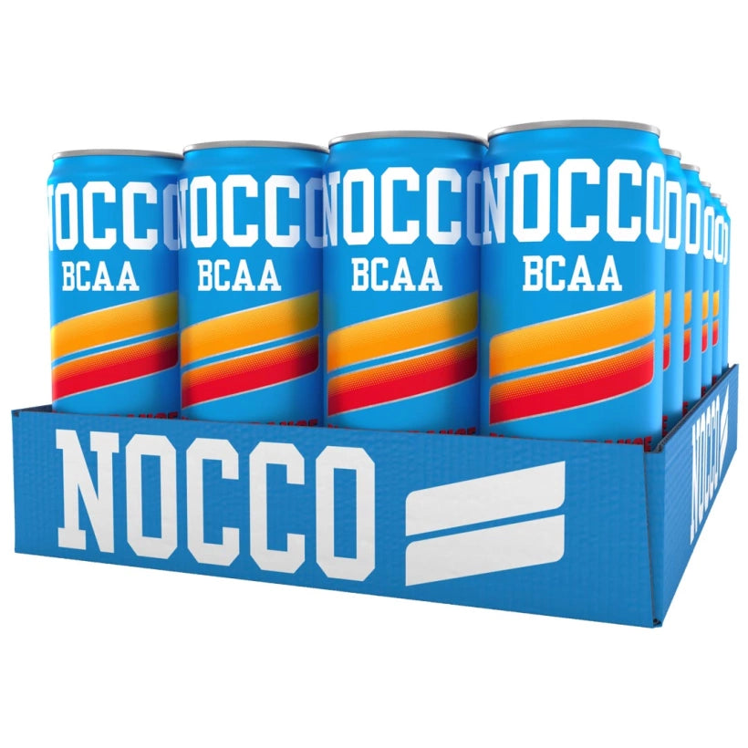 NOCCO BCAA Blood Orange 330 ml – 24-pack
