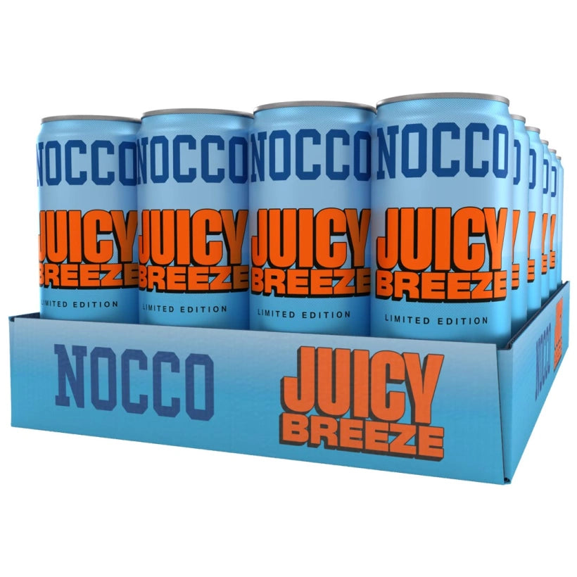 NOCCO BCAA Juicy Breeze 330 ml – 24-pack
