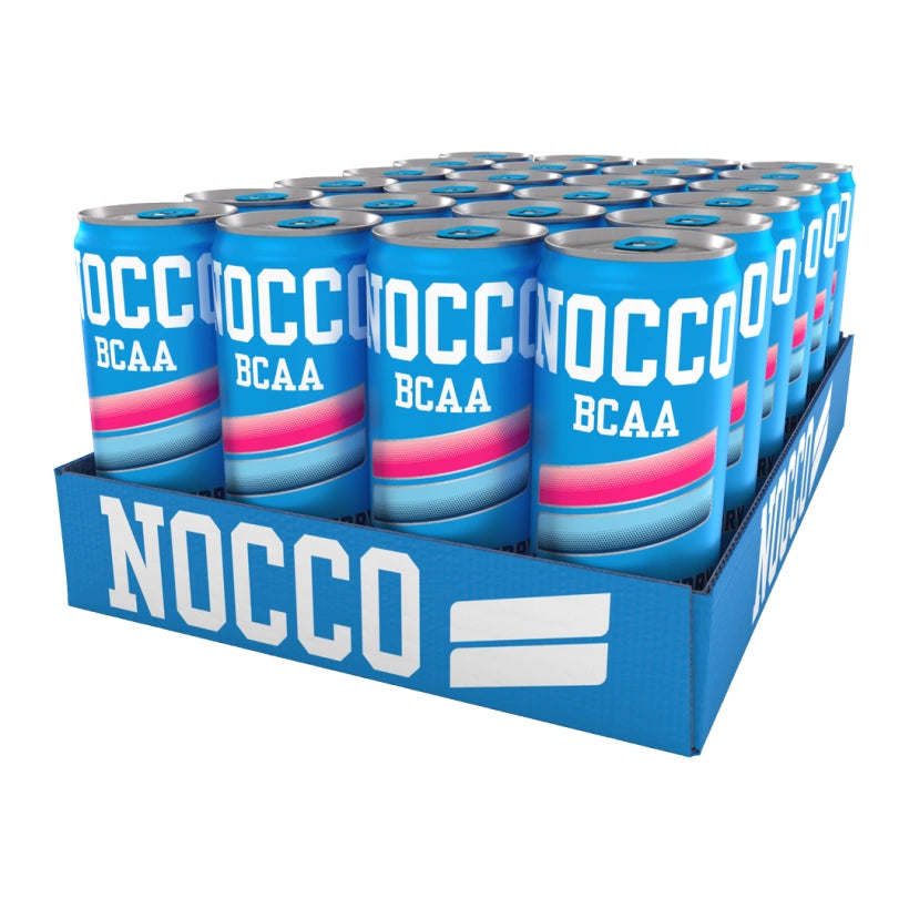 NOCCO BCAA Blue Raspberry 330 ml – 24-pack