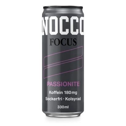 NOCCO FOCUS Passionite 330 ml – 24-pack