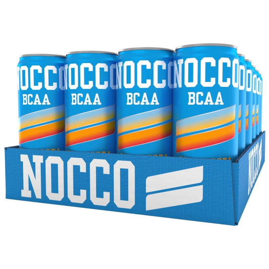 NOCCO BCAA Sunny Soda 330 ml – 24-pack