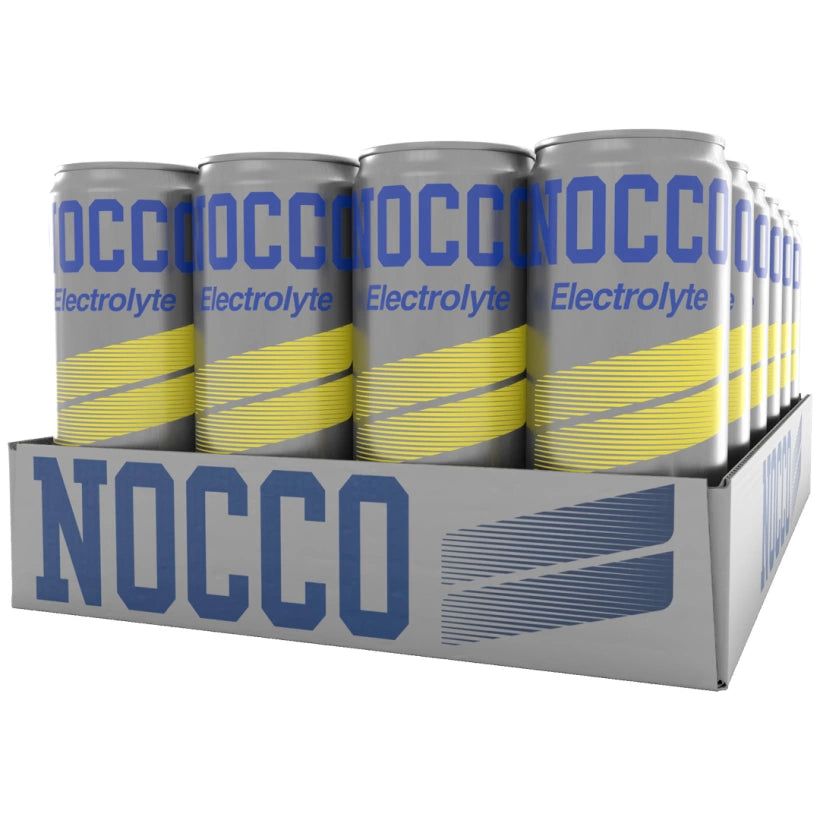 NOCCO Electrolyte Lemon Lime 355 ml – 24-pack