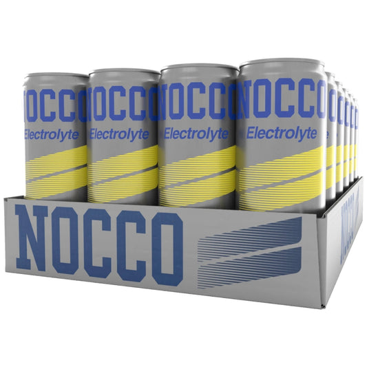 NOCCO Electrolyte Lemon Lime 355 ml – 24-pack