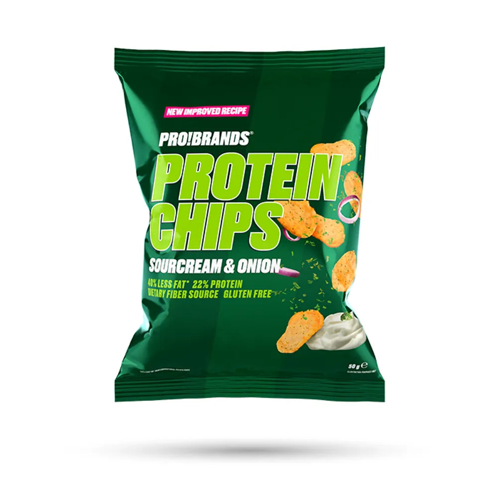 ProBrands Protein Chips Sour Cream & Onion 50g