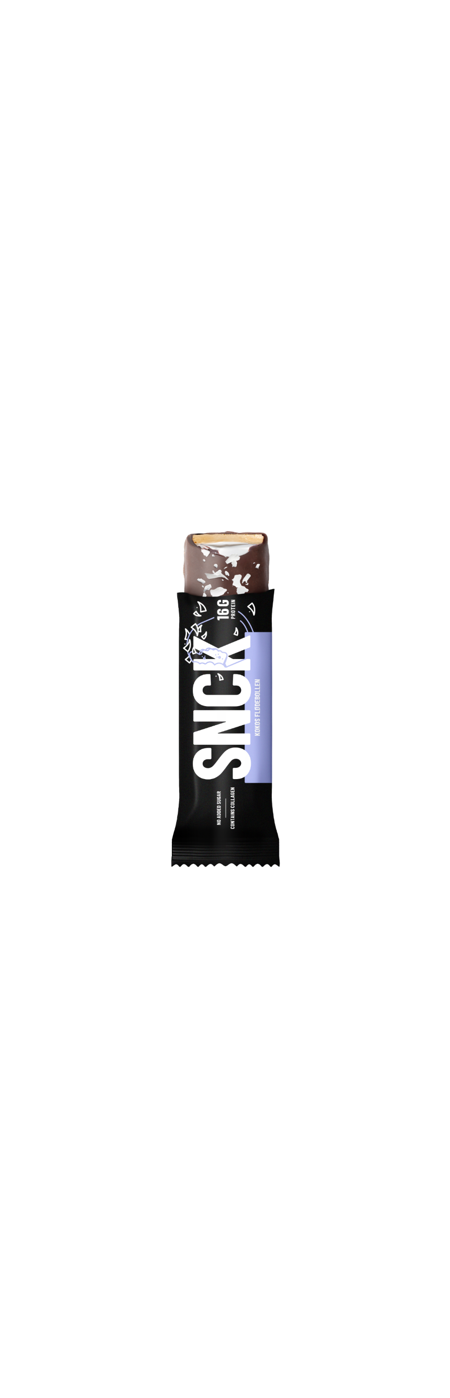 Låda (12-pack) SNCK Proteinbar Kokos Flödebollen
