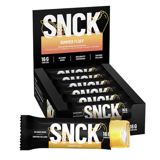 Låda (12-pack) SNCK Protein Bar Summer Fluff