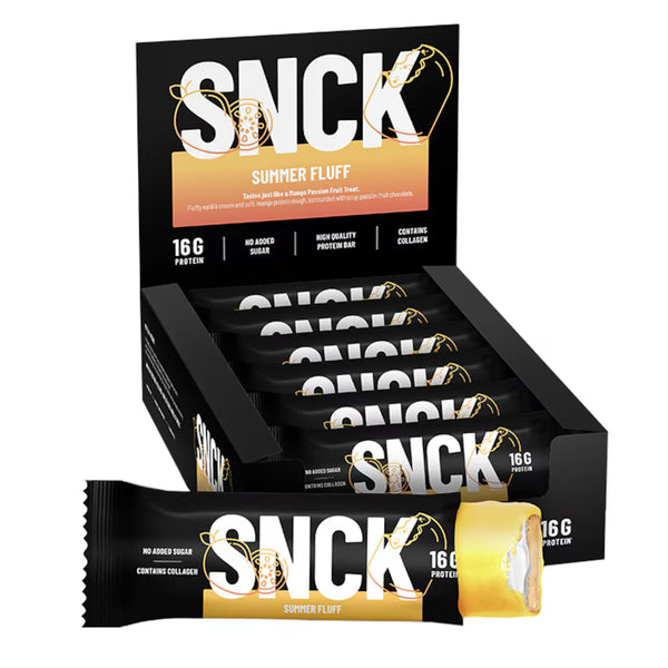 Låda (12-pack) SNCK Protein Bar Summer Fluff