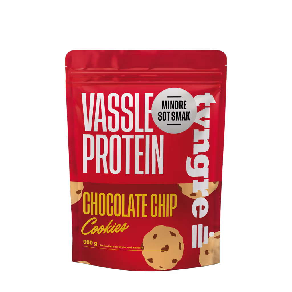 Tyngre Vassle Chocolate Chip Cookies Mindre Söt Smak