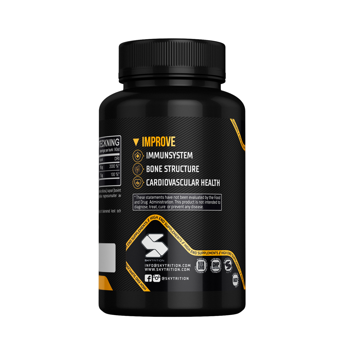 D3/K2 - High End Vitamin Formula
