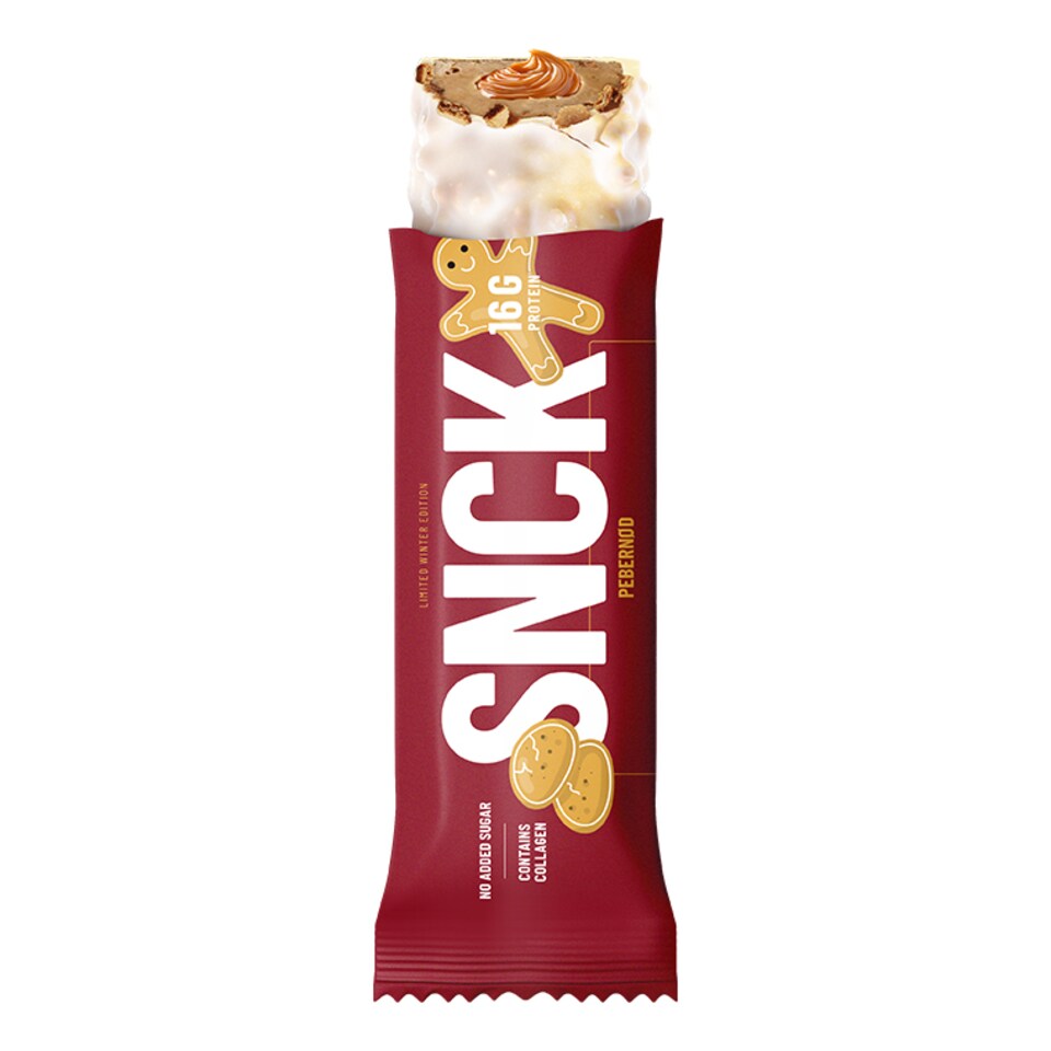 Låda (12-pack) SNCK Proteinbar Pepparkaka 12x55g